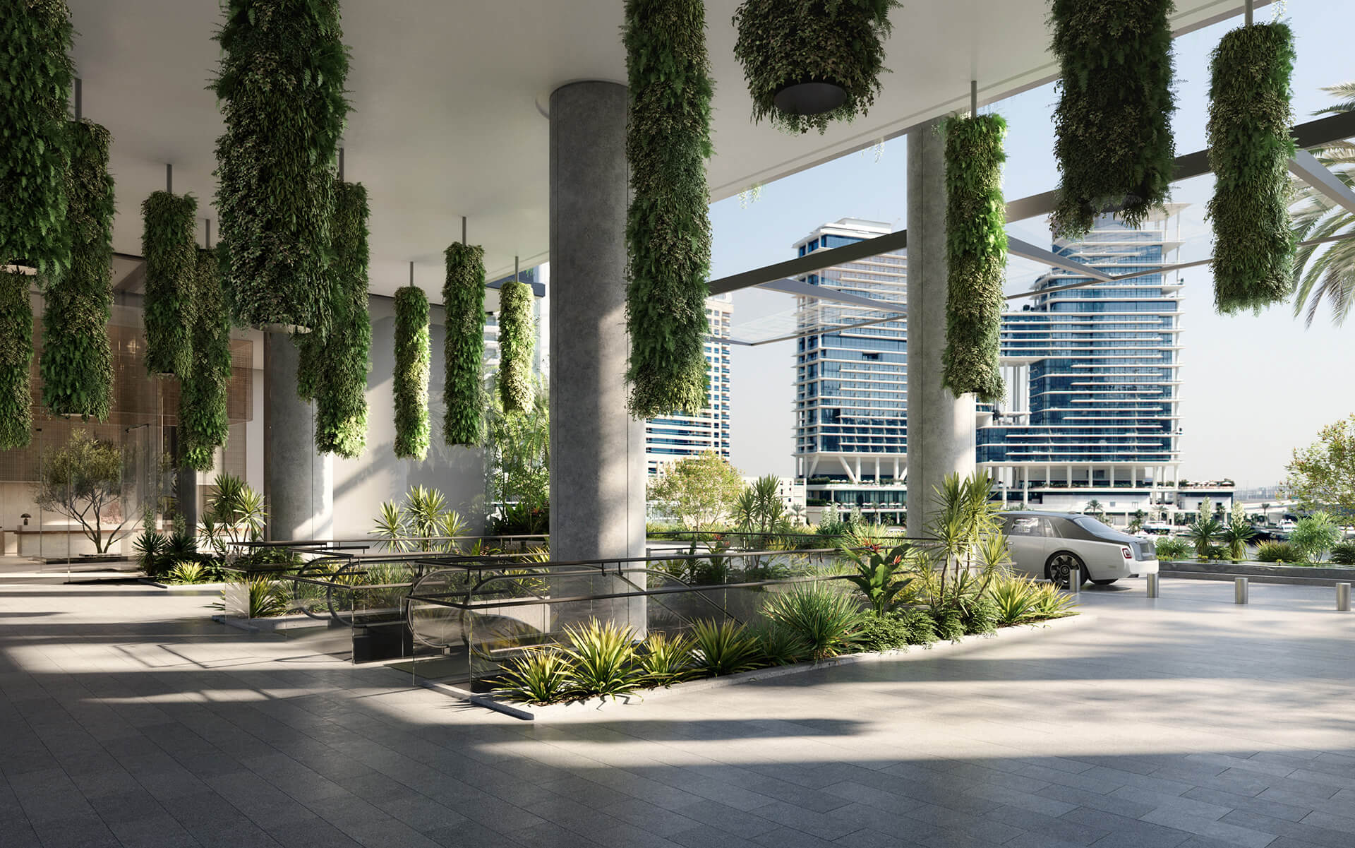 Благоустройство ENARA by OMNIYAT