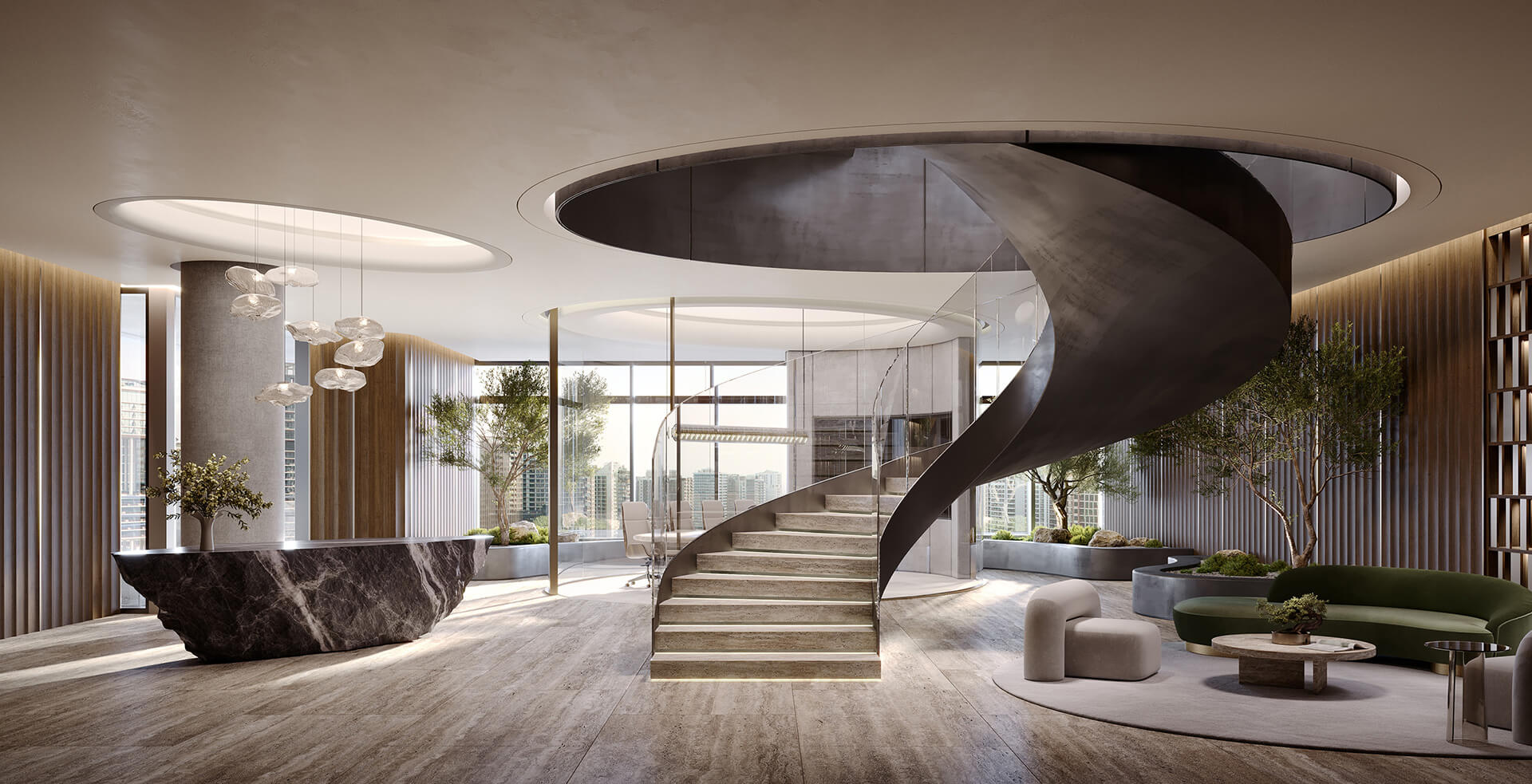 Офисы ENARA by OMNIYAT