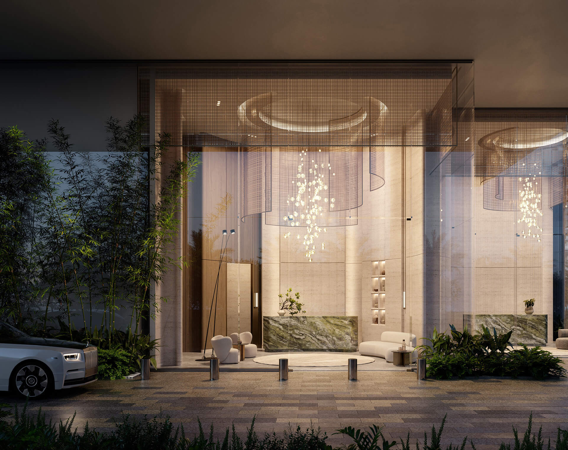 Лобби ENARA by OMNIYAT