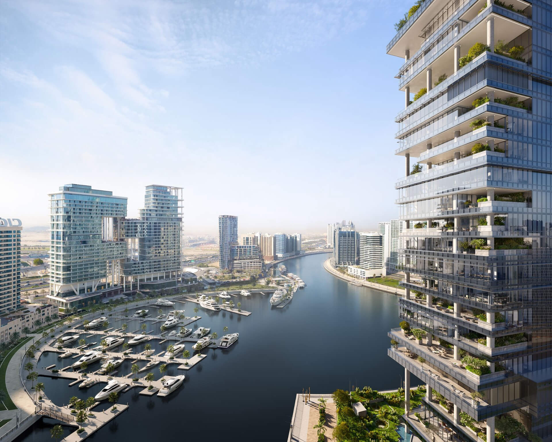 Расположение ENARA by OMNIYAT